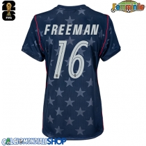 Maglie da calcio Stati Uniti Alex Freeman #16 Seconda Maglia Femminile Mondiali 2026  Manica Corta